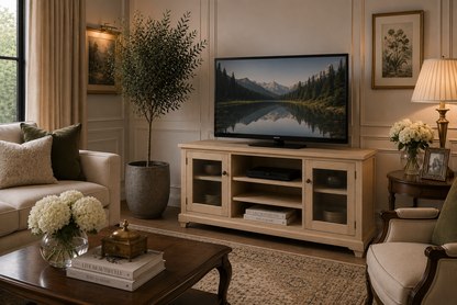 Arncliffe (AUSSIE MADE) 2 Door TV Unit Collection - Assorted Stained Colours