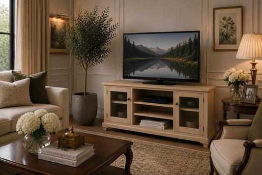 Arncliffe (AUSSIE MADE) 2 Door TV Unit Collection - Assorted Stained Colours