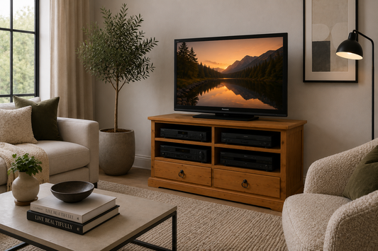 Scott (AUSSIE MADE) TV Unit Collection - Assorted Stained Colours