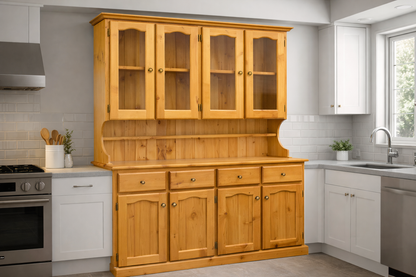 Mudgee (AUSSIE MADE) Buffet And Hutch Collection - Assorted Stained Colours
