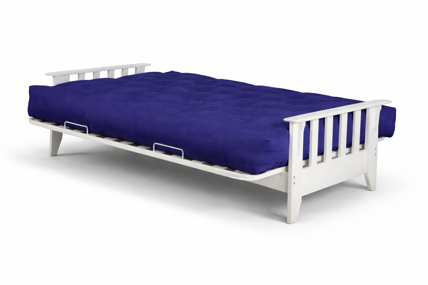 States Futon Sofa Bed Excluding Mattress (MODEL 4-5-12-20-1) - Cherry Stain (NOT AS PICTURED)