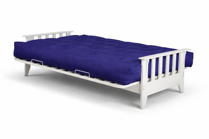 States Futon Sofa Bed Excluding Mattress (MODEL 4-5-12-20-1) - Cherry Stain (NOT AS PICTURED)