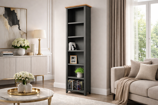 Emmett (AUSSIE MADE) Skinny Bookcase Collection - Assorted Painted Colours