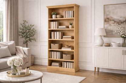 Industrialised (AUSSIE MADE) Highline Bookcase Collection - Assorted Stained Colours
