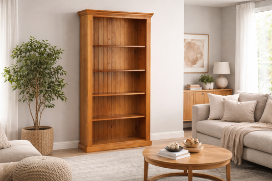 Federation (AUSSIE MADE) Highline Standard Bookcase Collection - Assorted Stained Colours