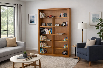 Tina (AUSSIE MADE) Highline Standard Bookcase Collection - Tasmania Oak Combination - Assorted Stained Colours