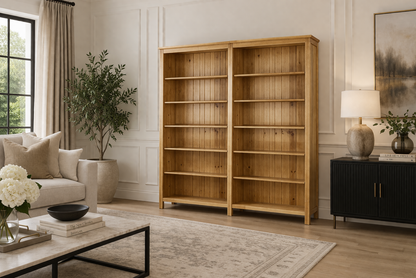 Calistoga (AUSSIE MADE) Bookcase Pigeon Paired Collection - Assorted Stained Colours