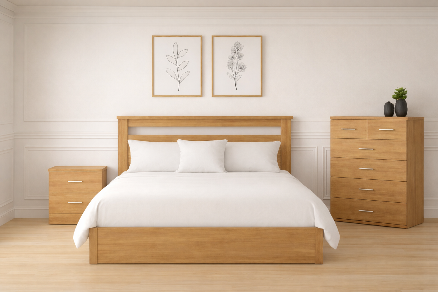 Double Victorian (AUSSIE MADE) Bed - Assorted Colours