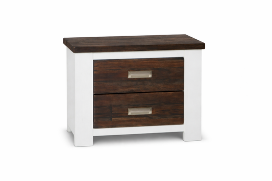 Essentila 2 Drawer Bedside Table (AUSSIE MADE) - Assorted Colours