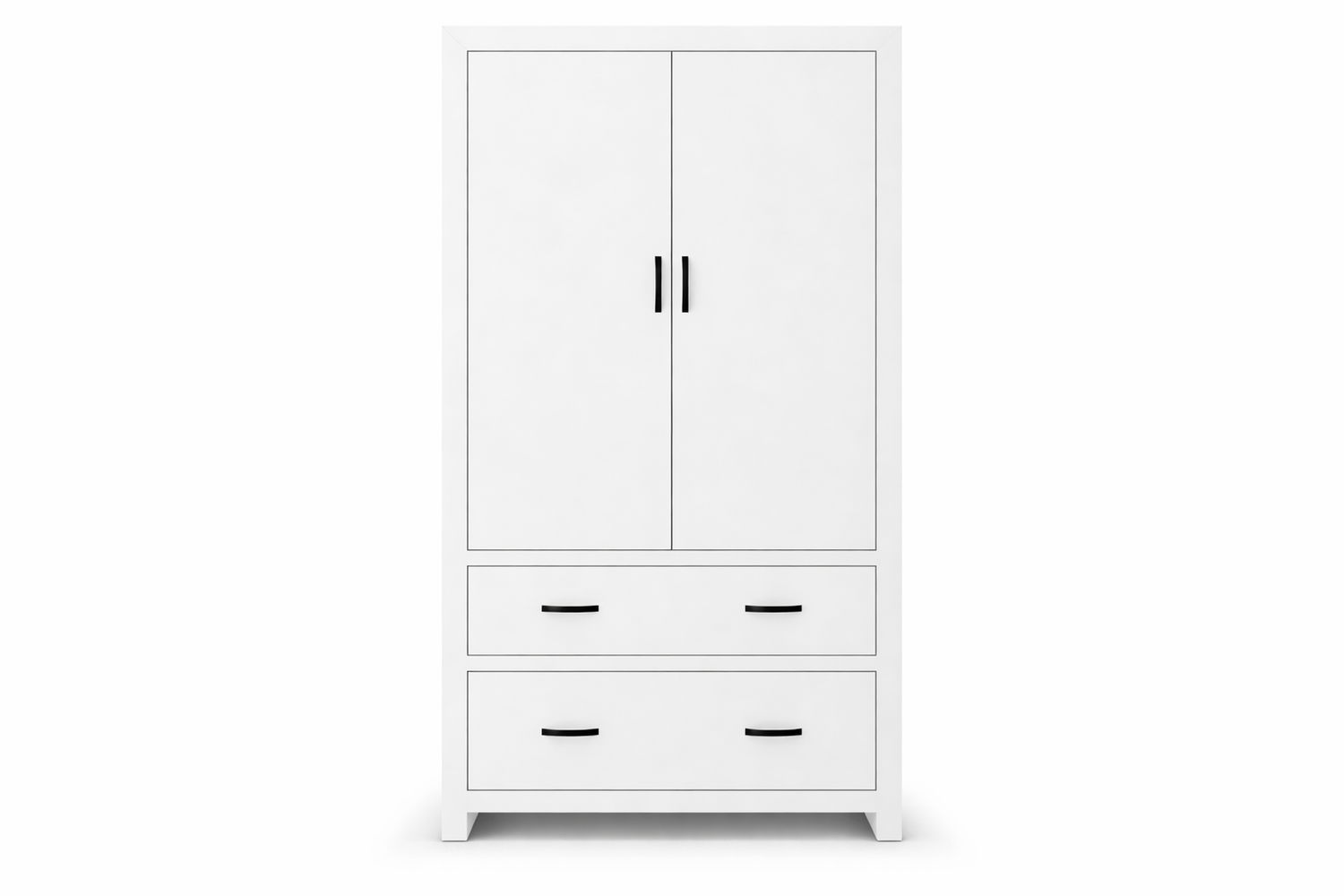 Bustin (AUSSIE MADE) 2 Door / 2 Drawer Wardrobe Collection - Assorted Painted Colours