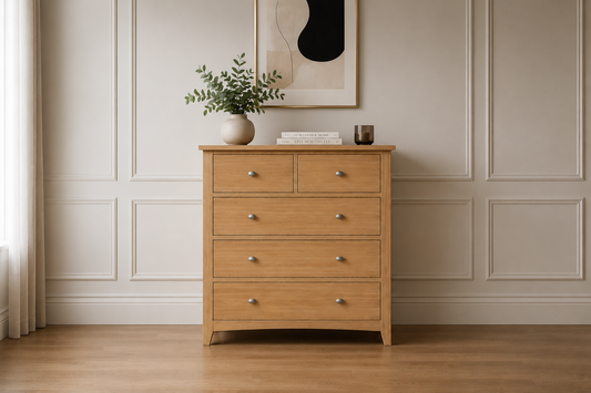 Elegance (AUSSIE MADE) Tallboy Collection - Tassie Oak Combination - Assorted Stained Colours
