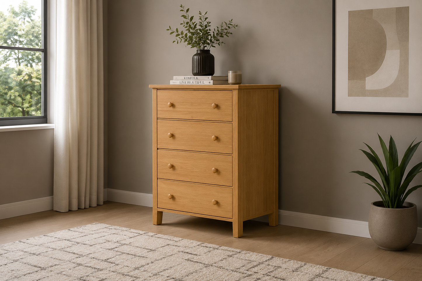 Cronulla (AUSSIE MADE) Tallboy Collection - Tassie Oak Combination - Assorted Stained Colours