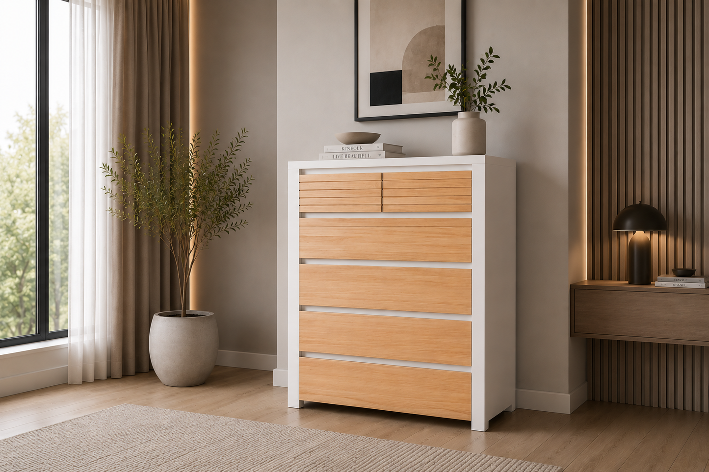 Quinn (AUSSIE MADE) Tallboy Collection - Assorted Painted / Stained Colours