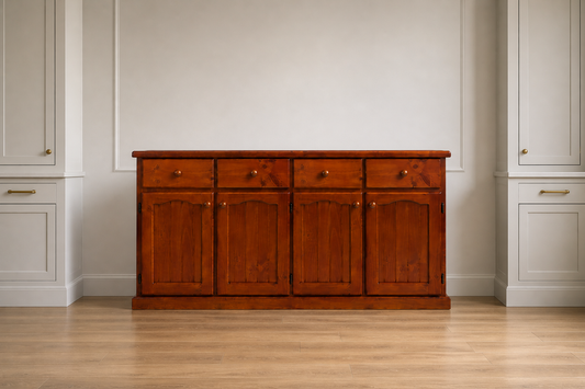 Mudgee / Colonial (AUSSIE MADE) Thick Top 2 Door / 2 Drawer Buffet - Assorted Stained Colours