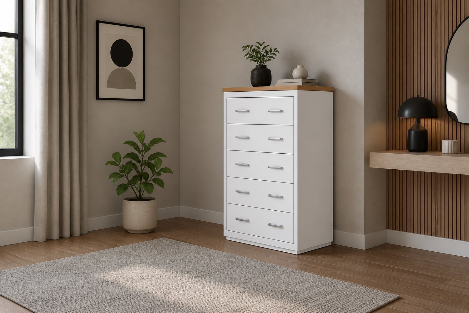 Narrbeen (AUSSIE MADE) Tallboy Collection - Assorted Painted / Stained Colours