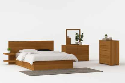 SINGLE MADRID (CUSTOM MADE) BED - ASSORTED COLOURS