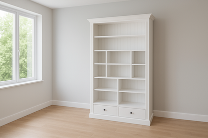 HERALDY (AUSSIE MADE) HIGHLINE BOOKCASE COLLECTION - ASSORTED STAINED COLOURS