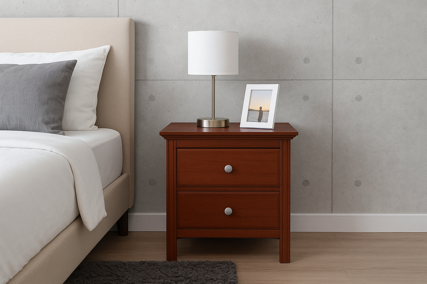 WINSLOW (AUSSIE MADE)BEDSIDE TABLE COLLECTION - ASSORTED STAINED COLOURS