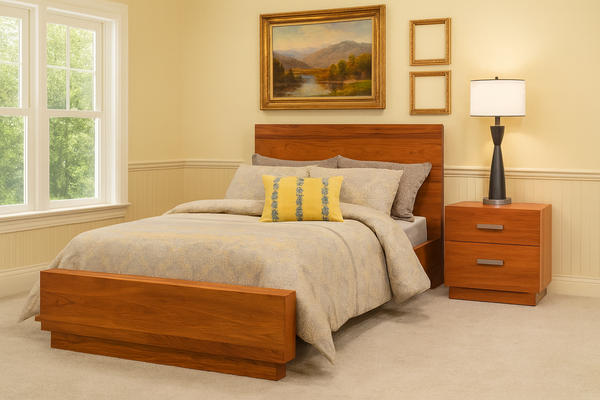 JOHMY (AUSSIE MADE) QUEEN 3 PIECE (BEDSIDE) BEDROOM SUITE (18-12-22-5-9-14) - ASSORTED COLOURS