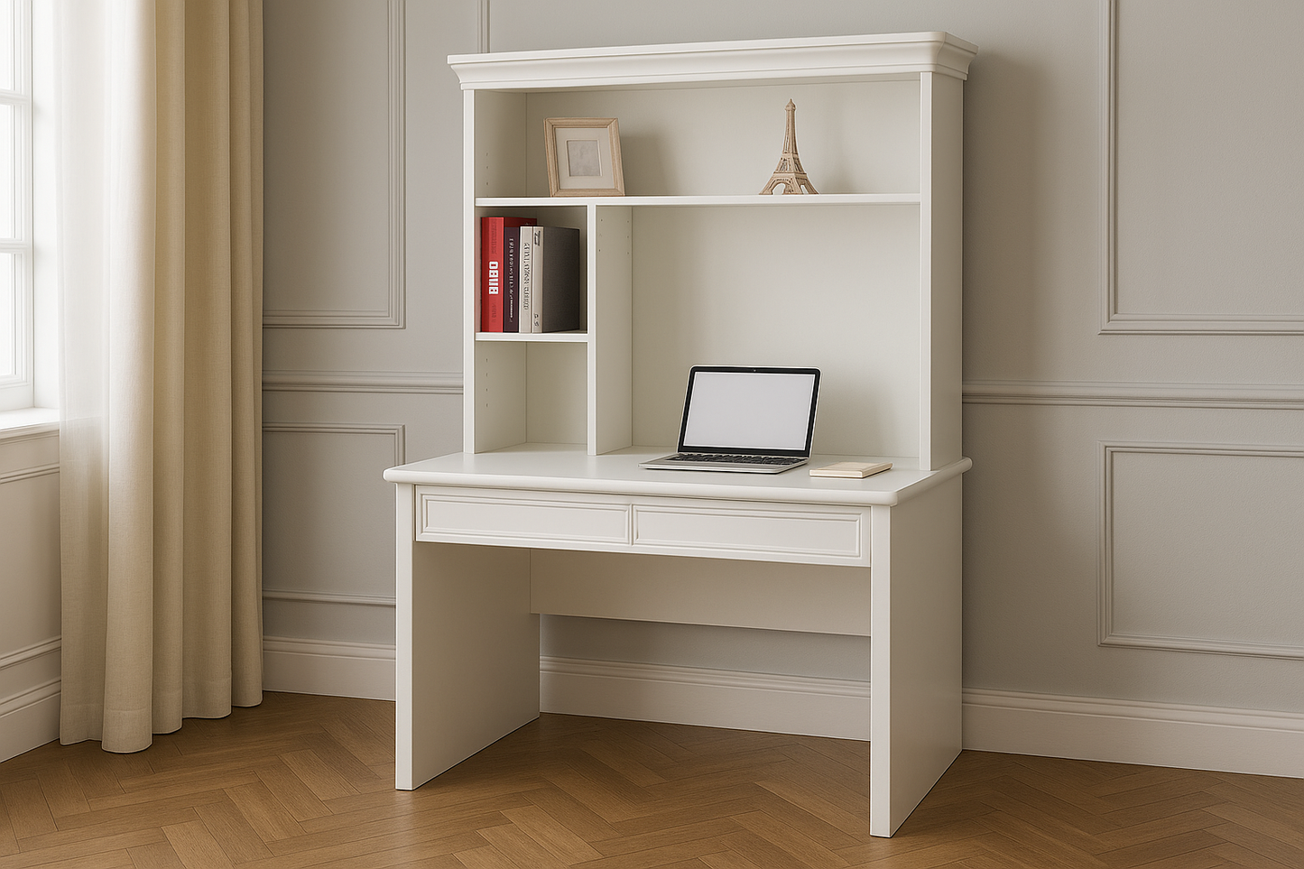 VIOLA (AUSSIE MADE) DESK AND HUTCH COLLECTION - ASSORTED PAINTED COLOURS