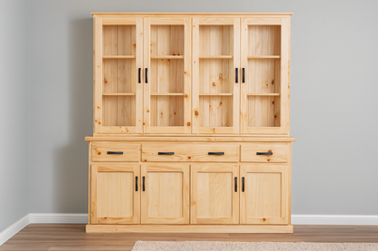 TOMMY (AUSSIE MADE) BUFFET AND HUTCH COLLECTION - ASSORTED STAINED COLOURS - STARTING FROM $1499