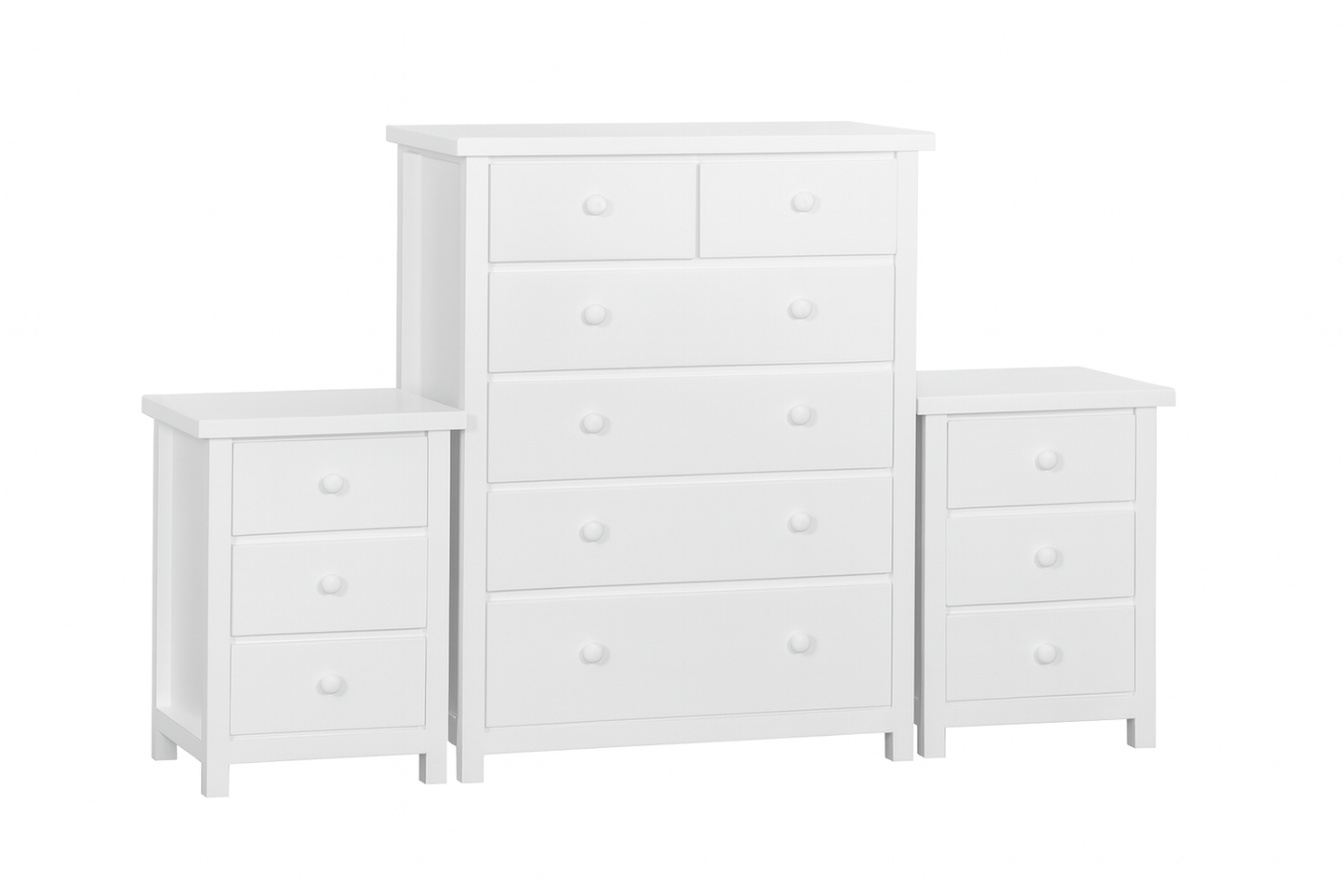 FEDERATION 3 PIECE CHEST SET - WHITE