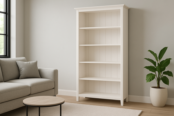 MANILLA (AUSSIE MADE) HIGHLINE BOOKCASE COLLECTION - ASSORTED STAINED COLOURS - STARTING FROM $599