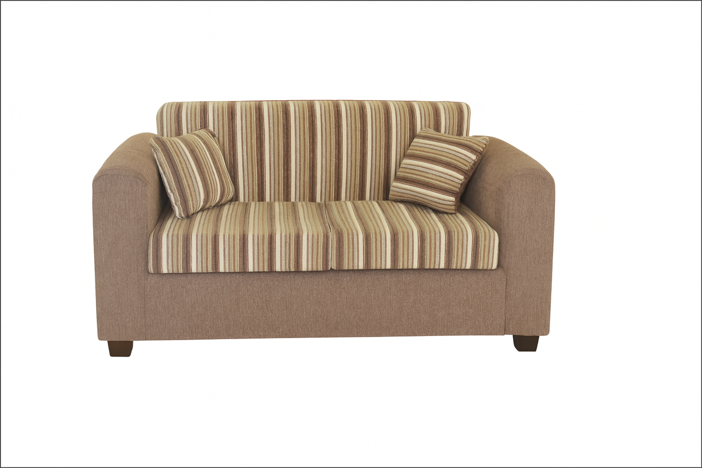 CARY 2 SEATER FABRIC SOFA - ASSORTED COLOURS