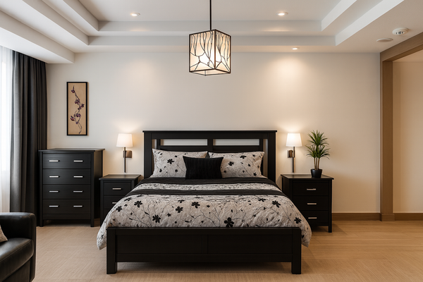 SINGLE OR KING SINGLE ROBI (AUSSIE MADE) 3 PIECE (TALLBOY) BEDROOM SUITE - ASSORTED STAINED COLOURS