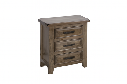 SYDNEYSIDE KING 3 PIECE (BEDSIDE) BEDROOM SUITE - GREYWASH(#501)