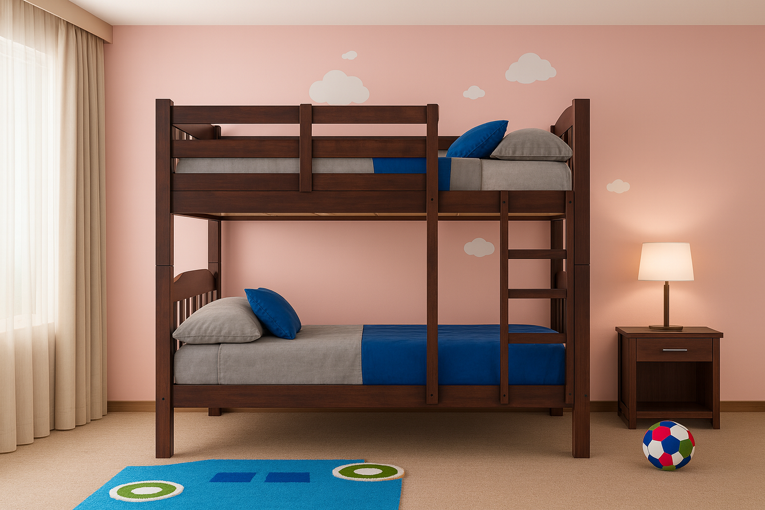Single Somerset (CUSTOM MADE) Bunk Bed - Assorted Colours