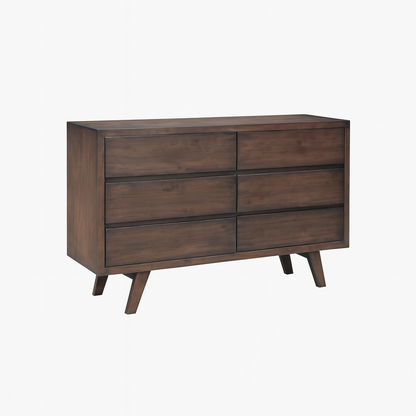 ROGER 6 DRAWER DRESSER - AS PICTURED