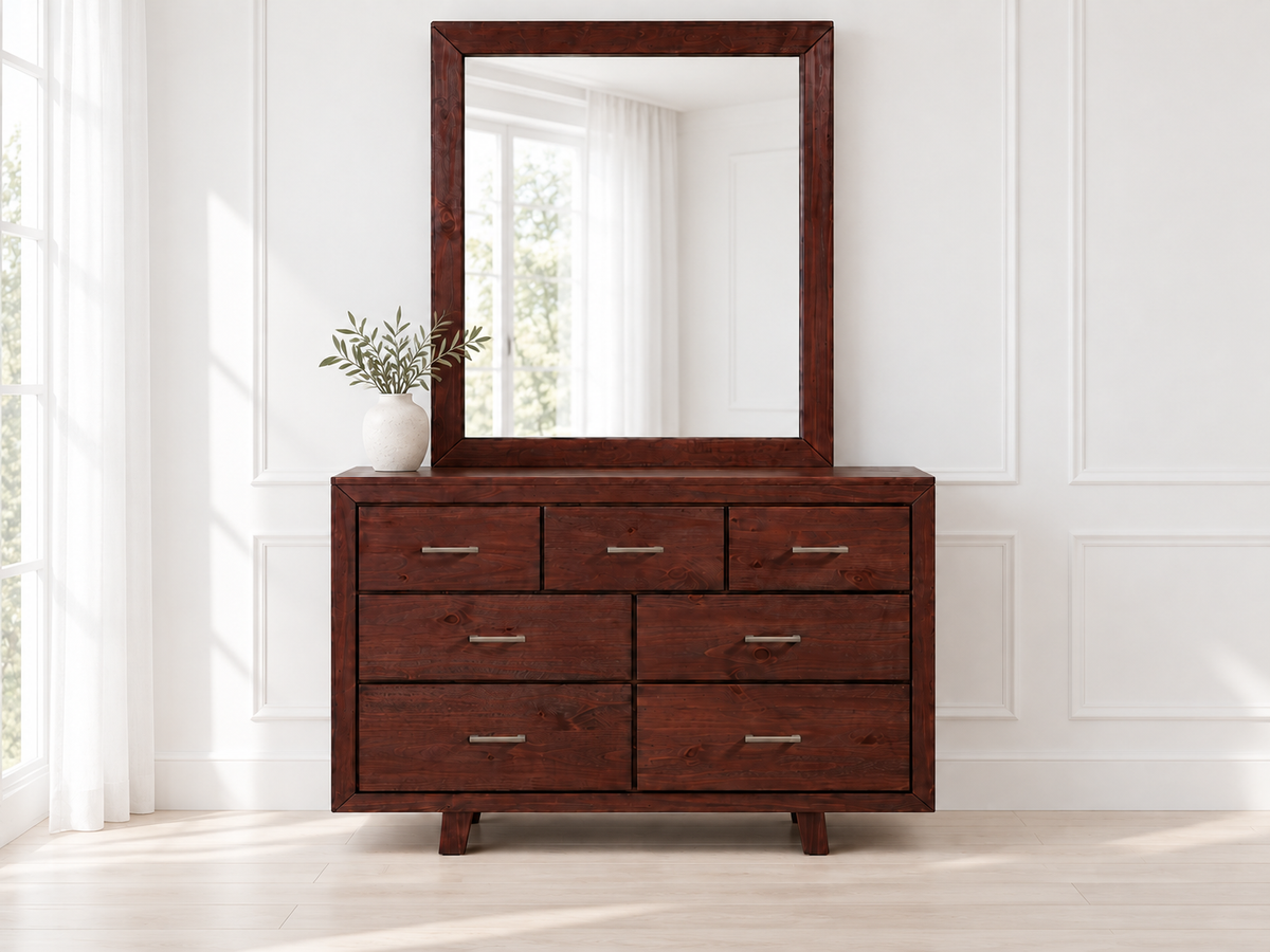 Carnival (AUSSIE MADE) Dresser With Mirror - Assorted Colours