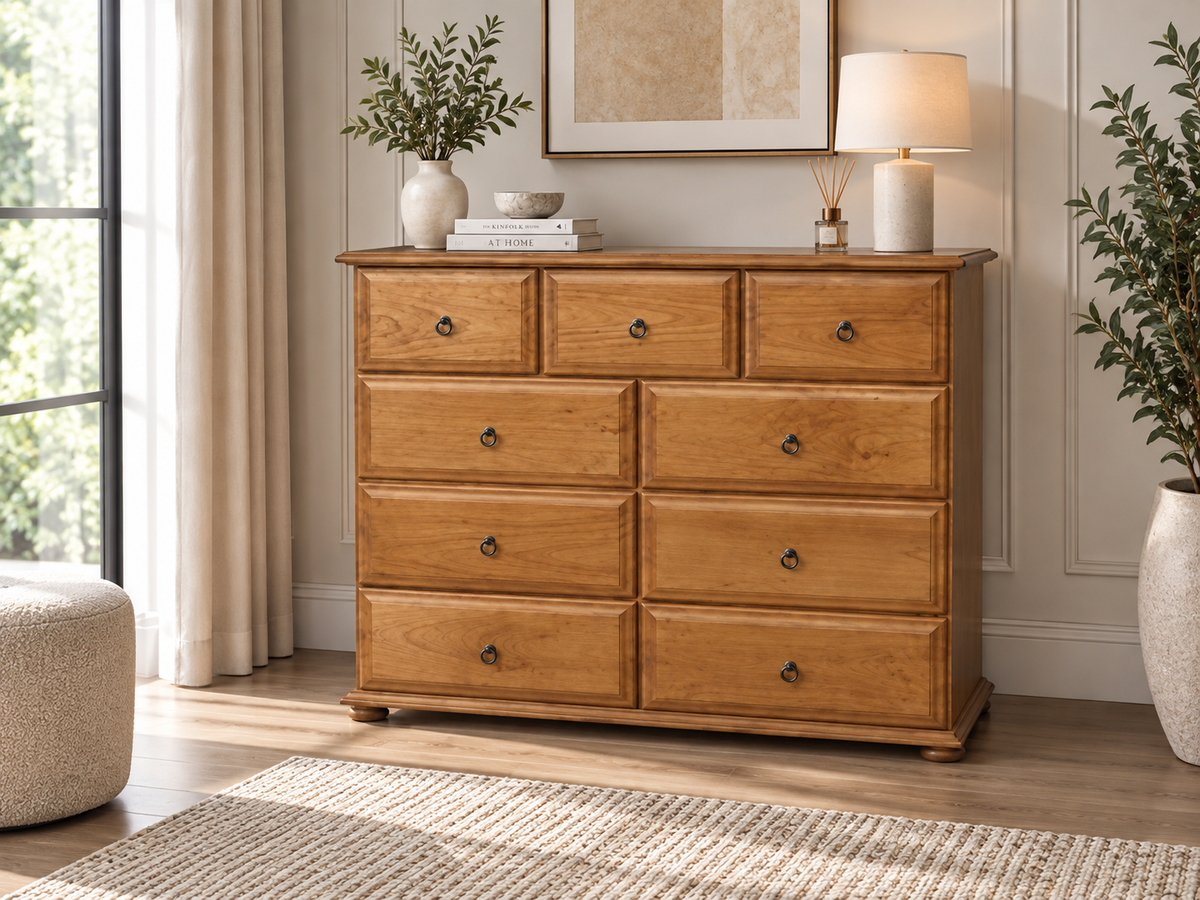 Avondale (AUSSIE MADE) Lowboy Collection - Assorted Stained Colours