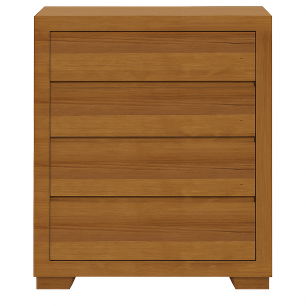 MADRID (CUSTOM MADE) 4 DRAWER TALLBOY - 1100(H) x 1000(W) x 450(D) - ASSORTED COLOURS