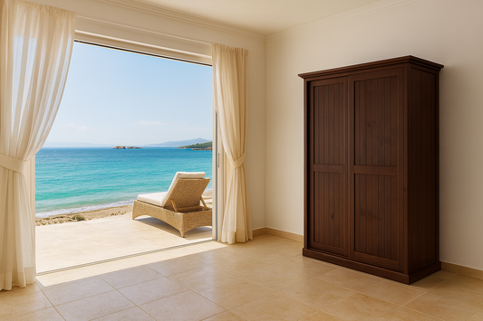 Mudgee (AUSSIE MADE) Sliding Door Wardrobe Collection - Assorted Stained Colours