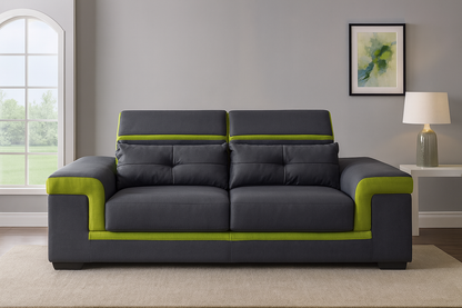 MAYOR (G8020D) 2 SEATER SOFA - CHOICE OF LEATHER AND ASSORTED COLOURS AVAILABLE