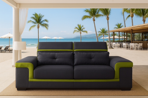 MAYOR (G8020D) 2 SEATER SOFA - CHOICE OF LEATHER AND ASSORTED COLOURS AVAILABLE