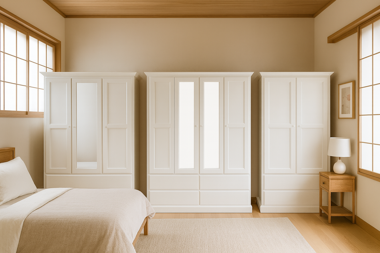 URBAN (AUSSIE MADE) MULTI WARDROBE COLLECTION - ASSORTED PAINTED COLOURS - STARTING FROM $1999