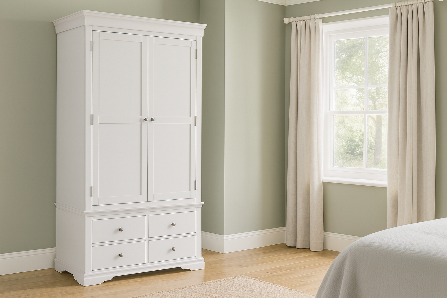 Invigorate (AUSSIE MADE) 2 Door / 4 Drawer Wardrobe Collection - Assorted Painted Colours