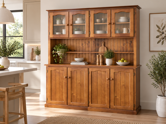 Snorkel (AUSSIE MADE) Buffet And Hutch Collection - Assorted Stained Colours