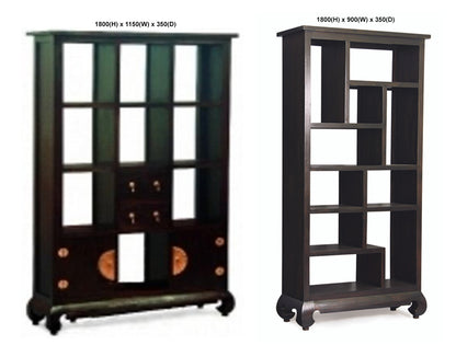 CHINESE ROOM DIVIDER COLLECTION - CHOCOLATE