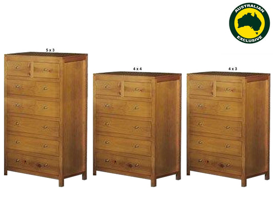Chunky (AUSSIE MADE) Tallboy Collection - Assorted Stained Colours