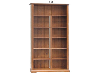 CHURACHS (AUSSIE MADE) HIGHLINE BOOKCASE COLLECTION - ASSORTED STAINED COLOURS - STARTING FROM $599