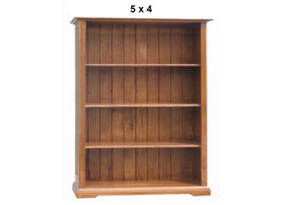 CHURACHS (AUSSIE MADE) LOWLINE BOOKCASE COLLECTION - ASSORTED STAINED COLOURS - STARTING FROM $499