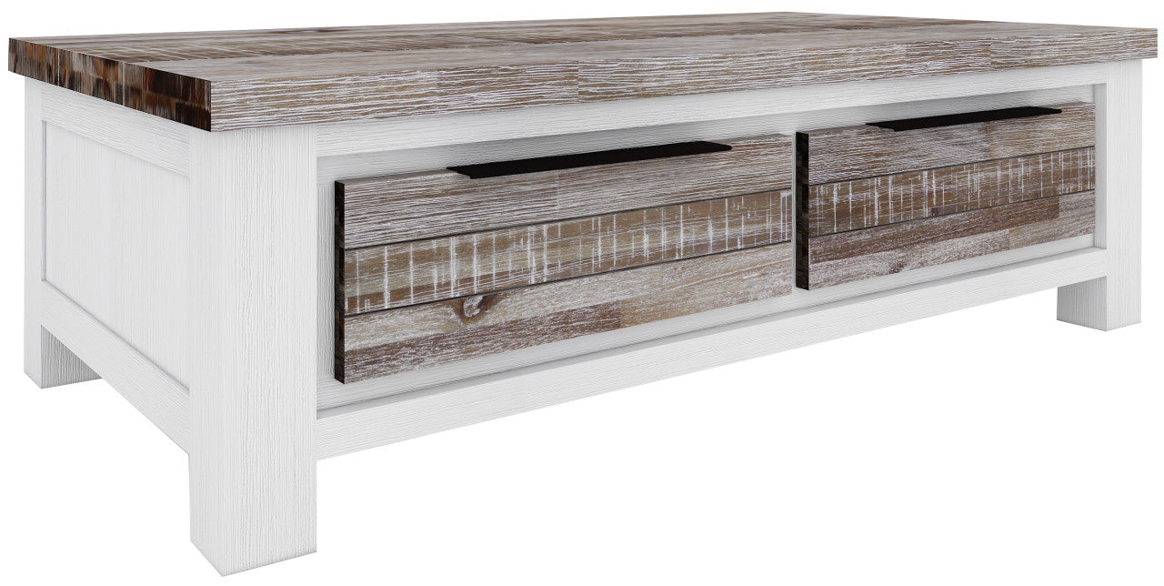 HOMESTEAD COFFEE TABLE - 2 DRAWER - 1300(W) x 700(D)