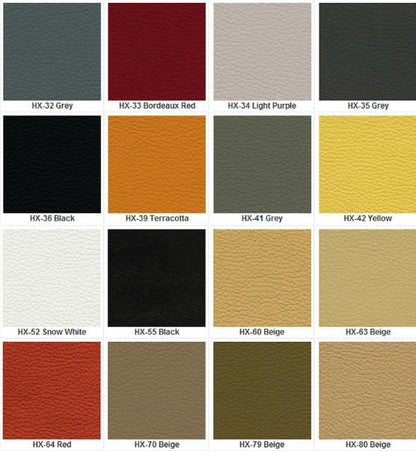 Queen Elam Leatherette Bed (B029) - Assorted Colors Available (SEE COLOR BOARD)