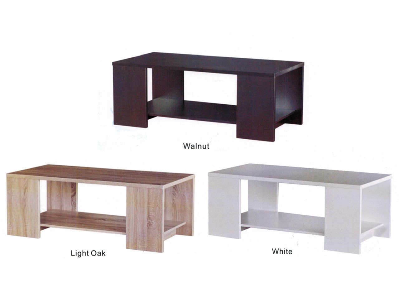 CUE COFFEE TABLE - 1200(W) X 600(D) - ASSORTED COLOURS