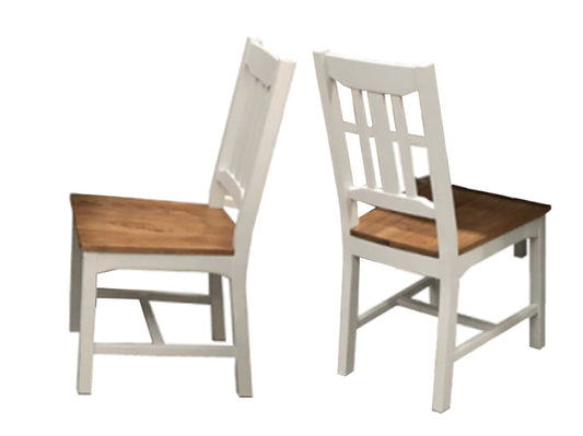 DALEYZA DINING CHAIR ONLY - TWO TONE