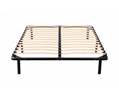 DOUBLE DUBLIN METAL BED FRAME - BLACK